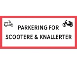 1099-30x70-101R Scooter & knallert parkering