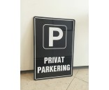 Privat parkering 60x40 cm - Parkeringsskilte