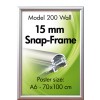 PLAKATRAMME Alu Snap-Frame 15 mm (200)