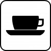 Cafeteria - varme drikke P1- piktogrammer