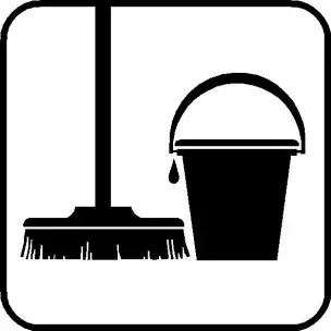 RENGØRING P19 PIKTOGRAM - Henvisning