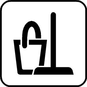 RENGØRING P20 PIKTOGRAM - Henvisning