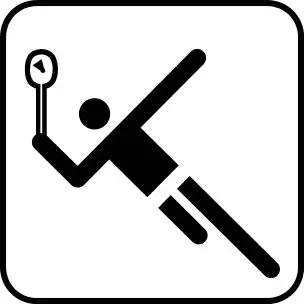 BADMINTON P109 PIKTOGRAM - Sport