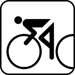 CYKLING P114 PIKTOGRAM - Sport