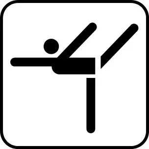 GYMNASTIK P116 PIKTOGRAM - Sport