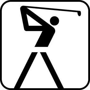 GOLF P118 PIKTOGRAM - Sport