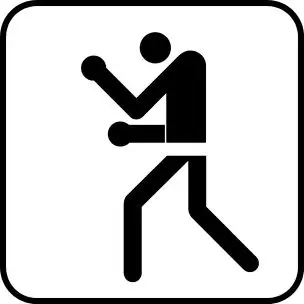 BOKSNING P128 PIKTOGRAM - Sport