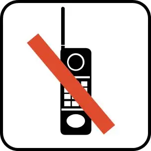 SLUK MOBILTELEFONEN P 257 PIKTOGRAM - Piktogram / Symbol