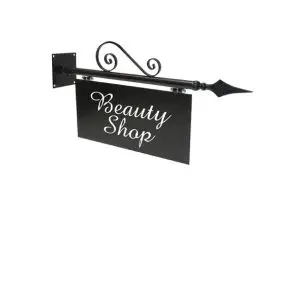 Antik Galgeskilt INKL. LOGO/TEKST - Galgeskilte