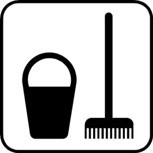 RENGØRING DS509 PIKTOGRAM - Dansk standard (DS)