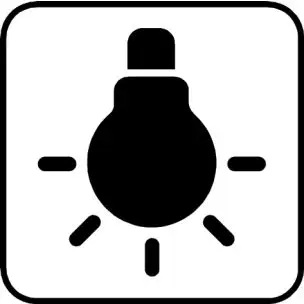 LYSKONTAKT DS515 PIKTOGRAM - Dansk standard (DS)