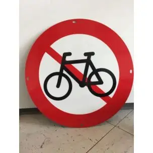 CYKEL FORBUDT C25,1 - FORBUDSSKILTE - Forbudsskilte