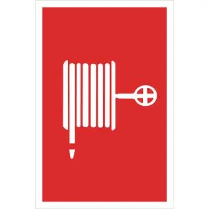 B226 Brandslange - Aluskilt 30x20 cm - Aluskilte 30x20cm